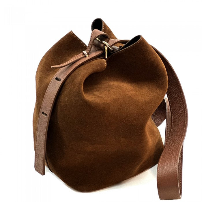 Amalia Suede Leather Bag